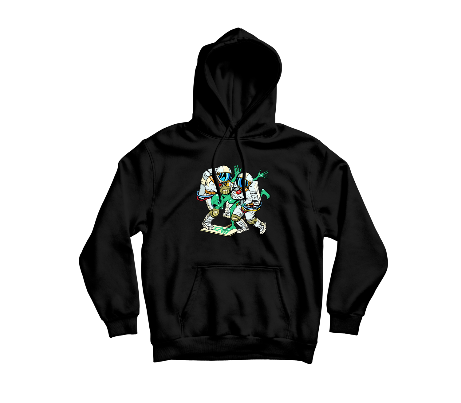 SPACE ALIEN NASA HOODIE — Haze Clothing NYC